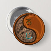 Steinbock & Holzschlange Button (Vorne & Hinten)