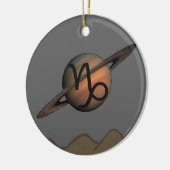 Steinbock Keramik Ornament (Links)