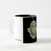 Steinbock Khamsa Tasse (Vorderseite Links)