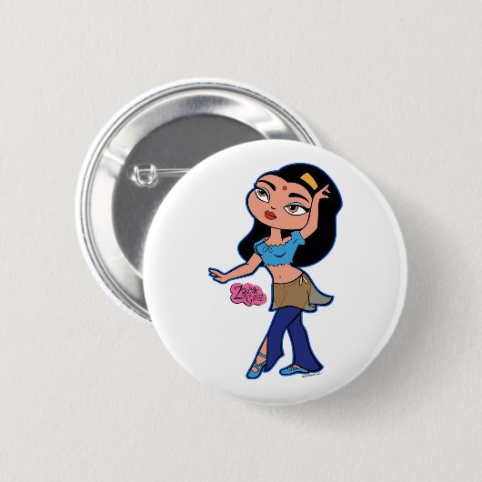 Steinbock-Knopf Button (Vorne & Hinten)