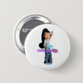 Steinbock-Knopf Button (Vorne & Hinten)