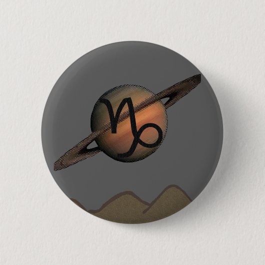 Steinbock-Knopf Button (Vorderseite)