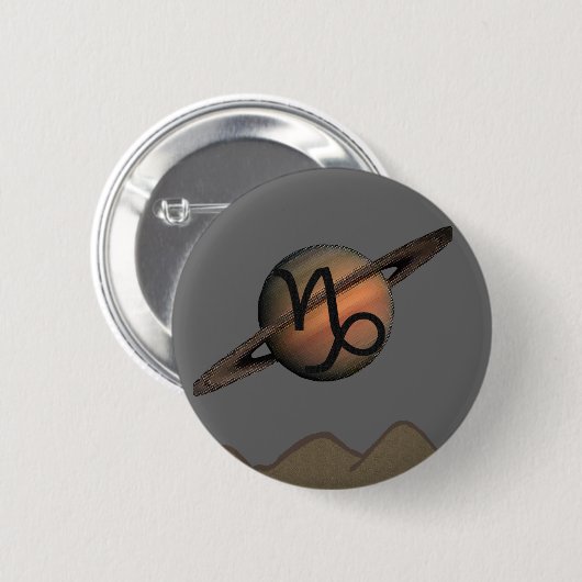 Steinbock-Knopf Button (Vorne & Hinten)