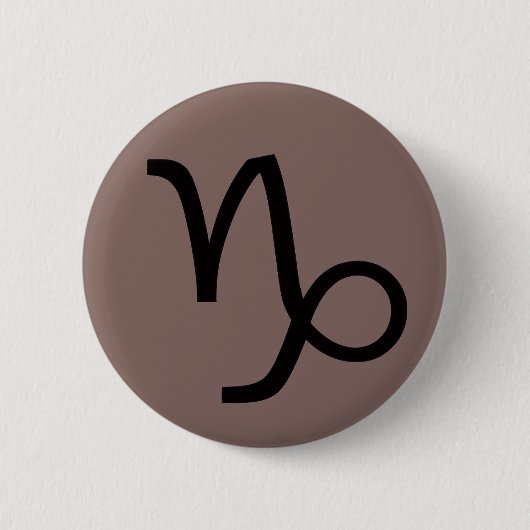 Steinbock-Knopf Button (Vorderseite)