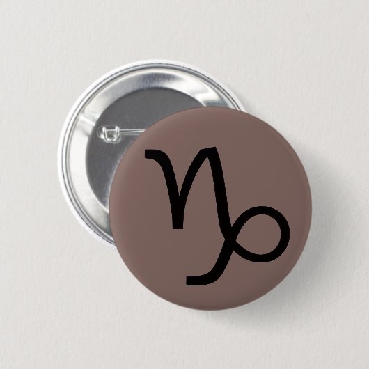 Steinbock-Knopf Button (Vorne & Hinten)