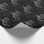 Steinbock-Konstellation Hevelius Stich 1690 Geschenkpapier (Ecke)