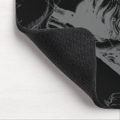 Steinbock-Konstellations-Karte Hevelius Stich Mousepad (Ecke)