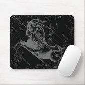 Steinbock-Konstellations-Karte Hevelius Stich Mousepad (Mit Mouse)