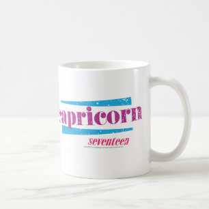 Steinbock lila kaffeetasse