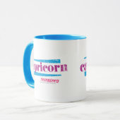 Steinbock lila tasse (Vorderseite Links)