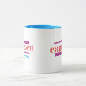 Steinbock-lt Pink Tasse (Zentrum)