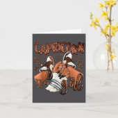 Steinbock-Mädchen-Geburtstag Afro-Queen-Sneaker St Karte (Gelbe Blume)