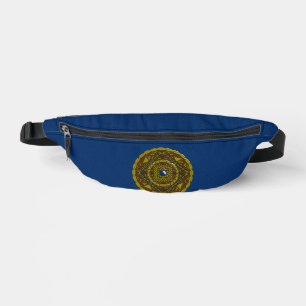 Steinbock-Mandala Bauchtasche