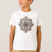 Steinbock-Mandala T-Shirt (Vorderseite)