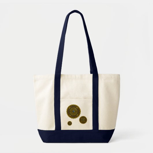 Steinbock Mandala-Tasche Tragetasche (Vorne)