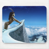 Steinbock - Mauspad (Vorne)