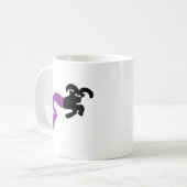 Steinbock Meerziege Symbol Tasse (Vorderseite Links)