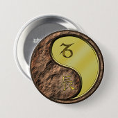 Steinbock & Metalldrache Button (Vorne & Hinten)