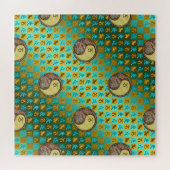 Steinbock & Metallhund Puzzle (Horizontal)