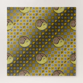 Steinbock & Metallinchen Puzzle (Horizontal)