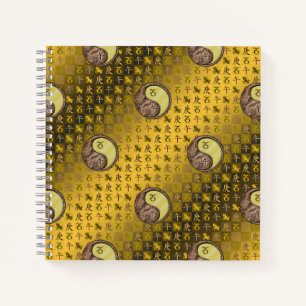 Steinbock & Metallpferd Notizblock