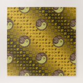 Steinbock & Metallpferd Puzzle (Horizontal)