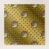Steinbock & Metallratte Puzzle (Horizontal)