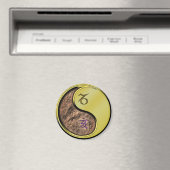 Steinbock & Metallschwein Magnet (In Situ (Geschirrspüler))