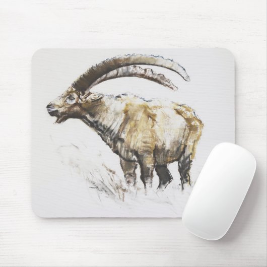 Steinbock Noasca Mousepad (Mit Mouse)