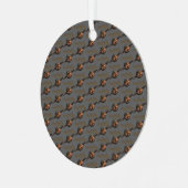 Steinbock Ornament Aus Metall (Vorderseite links)