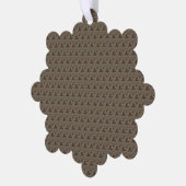 Steinbock Ornament Karte (Linke Ecke)
