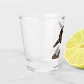 Steinbock Schnapsglas (Links)