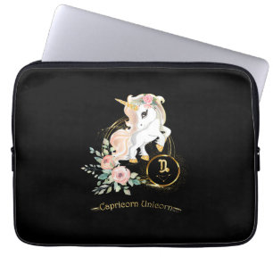 Steinbock-Shirt Zodiac Einhorn Zeichen Astrologie Laptopschutzhülle