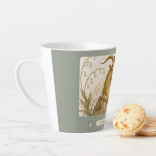 Steinbock-Siegel Art Nouveau Kleine Latte-Mug Milchtasse