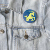Steinbock-Sternzeichen Astrologie Ziege Horoskop Button (Beispiel)