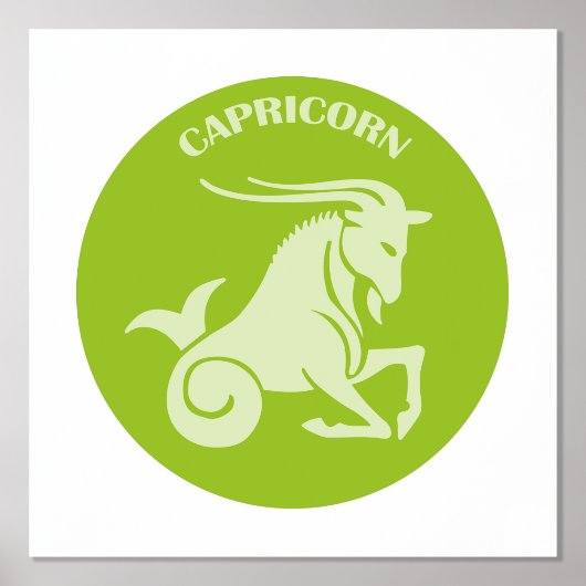 Steinbock, Sternzeichen, Horoskop, Astrologie Foliendrucke (Vorderseite)