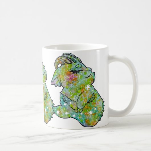 Steinbock Sternzeichen Kaffeetasse (Rechts)