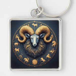 Steinbock-Sternzeichen Schlüsselanhänger