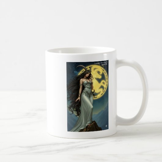 Steinbock-Sternzeichen Spezialkaffee Kaffeetasse (Rechts)