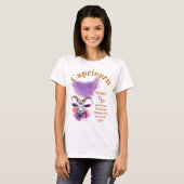 Steinbock-Sternzeichen-T-Shirt T-Shirt (Vorne ganz)