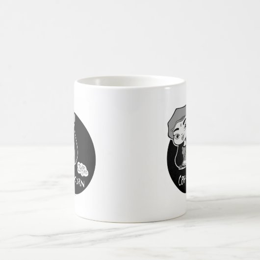 Steinbock-Tasse Kaffeetasse (Mittel)