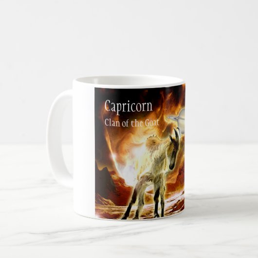 Steinbock-Tasse Kaffeetasse (Vorderseite Links)