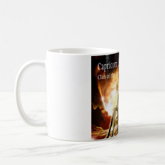 Steinbock-Tasse Kaffeetasse (Links)