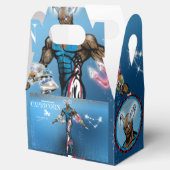 Steinbock-Themenparty-Geschenkbox Geschenkschachtel (Geöffnet)