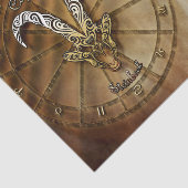 Steinbock-Tierkreis-Astrologieentwurf Seidenpapier (Ausschnitt)