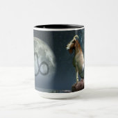 Steinbock-Tierkreis-Symbol Tasse (Zentrum)