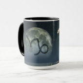 Steinbock-Tierkreis-Symbol Tasse (Vorderseite Links)