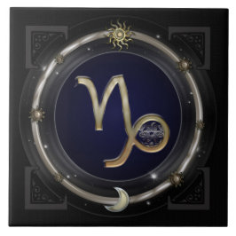 Steinbock-Tierkreis-Zeichen Fliese