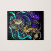 Steinbock-Tierkreis-Zeichen Puzzle (Horizontal)