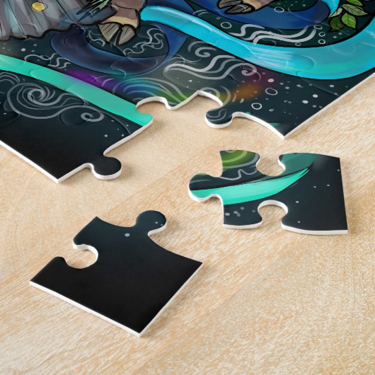 Steinbock-Tierkreis-Zeichen Puzzle (Seite)